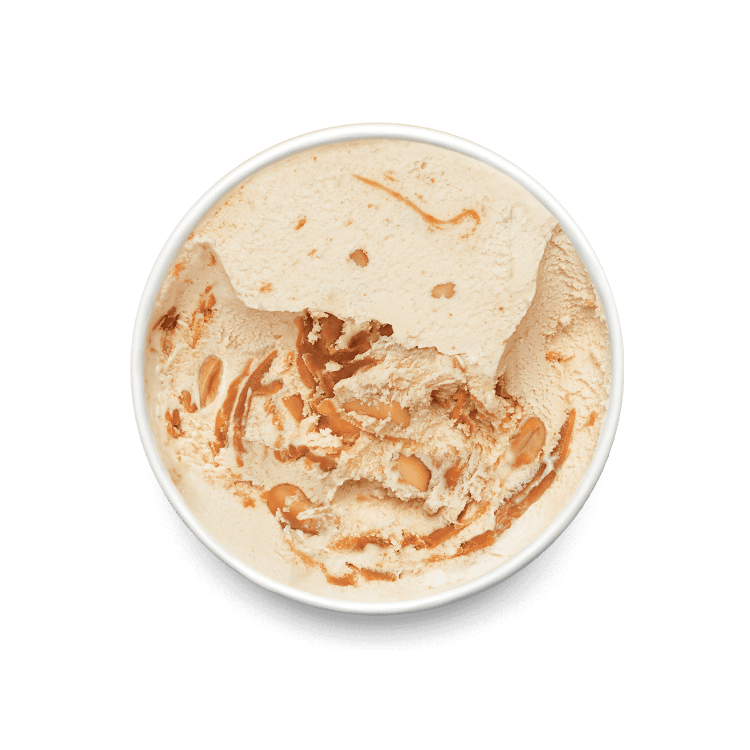 Crème Glacée Cacahuète et Caramel Crème Glacée Cacahuète et Caramel