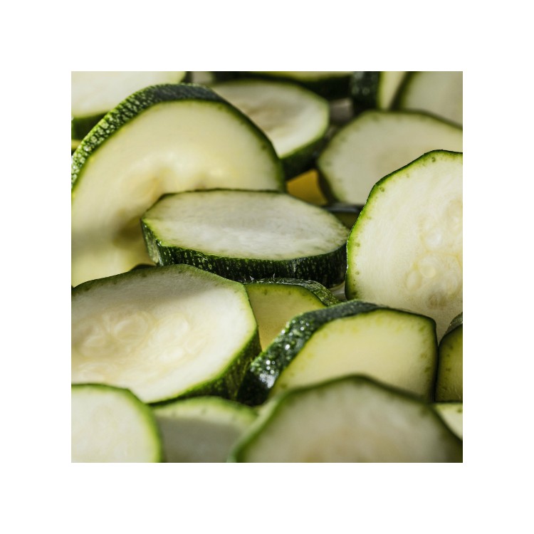 Courgettes Vertes En Rondelle Cuites Courgettes Vertes En Rondelle Cuites