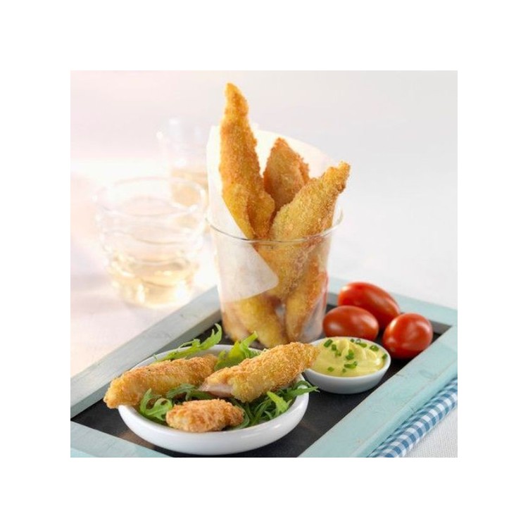 Mini Aiguillette Poulet Croustillante ±28g Mini Aiguillette Poulet Croustillante ±28g