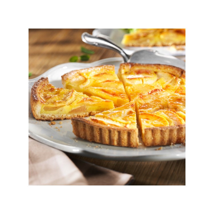 Tarte Normande Pur Beurre découpée Tarte Normande Pur Beurre découpée