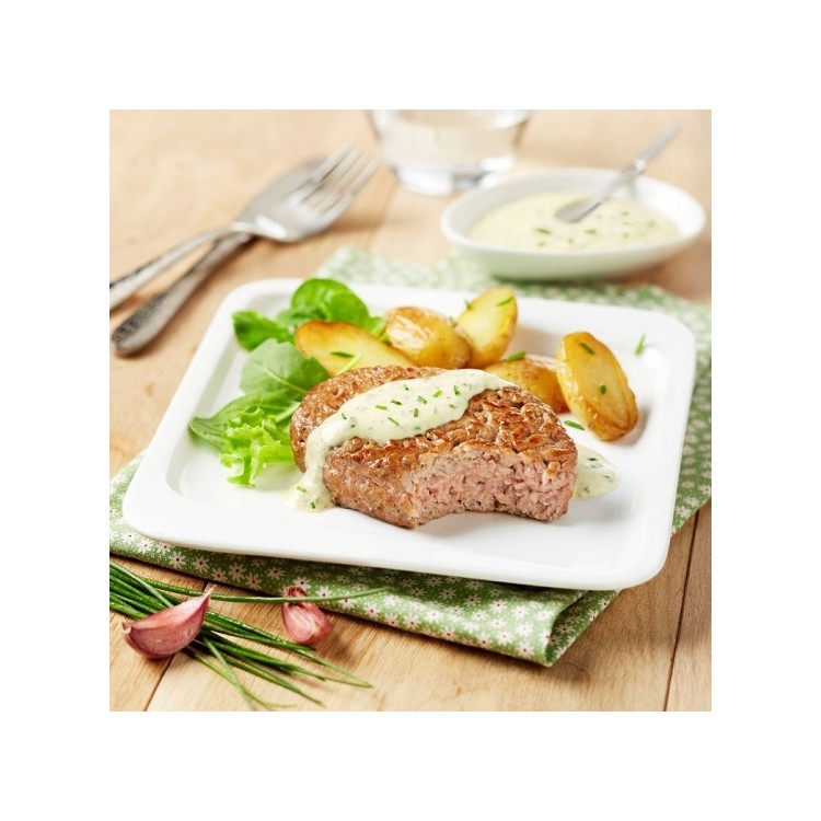 4 Steaks Hachés de Veau 100g "Façon Bouchère" 4 Steaks Hachés de Veau 100g "Façon Bouchère"