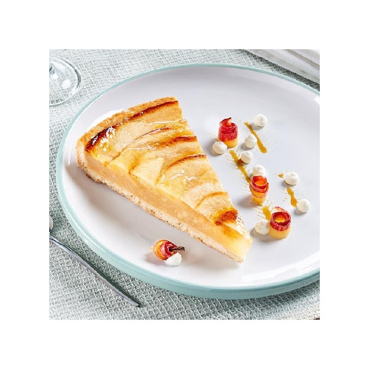 Tarte aux Pommes Pur Beurre découpée Tarte aux Pommes Pur Beurre découpée
